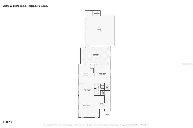2802 W ESTRELLA STREET, Tampa, FL 33629