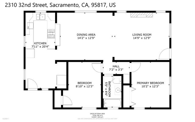 2310 32nd St, Sacramento, CA 95817