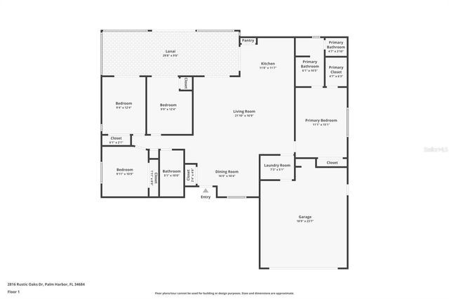 2816 RUSTIC OAKS DRIVE, Palm Harbor, FL 34684