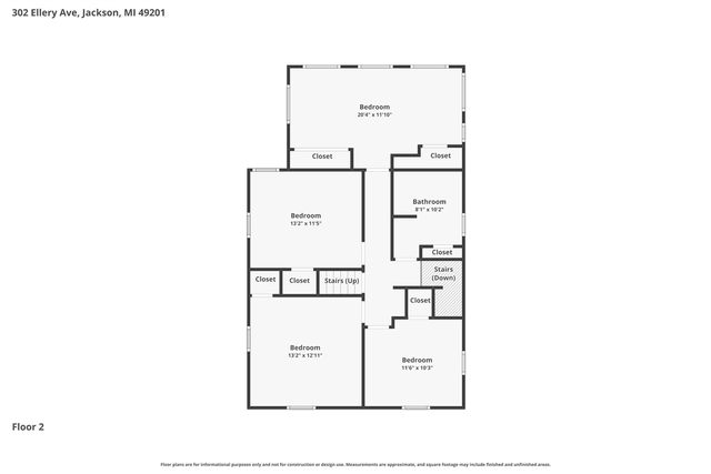 302 Ellery Avenue, Jackson, MI 49201