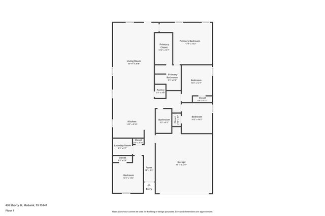 430 Shorty Street, Mabank, TX 75147