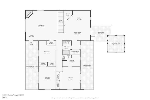 W10124 Giese Lane, Portage, WI 53901