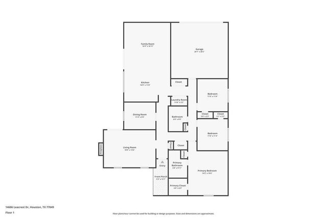 14606 Leacrest Drive, Houston, TX 77049
