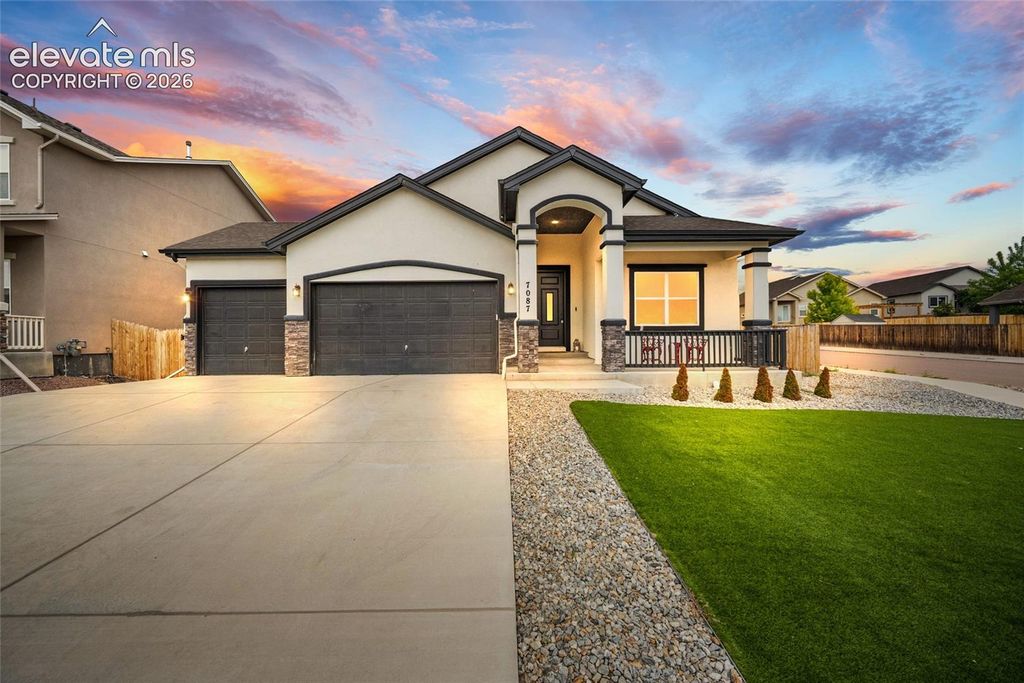 7087 Bigtooth Maple Drive, Colorado Springs, CO 80925 — exterior
