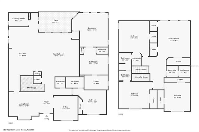 352 MOONBEAM LOOP, Oviedo, FL 32765