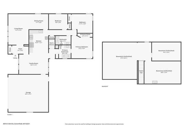 6074 S 33rd STREET, Greenfield, WI 53221