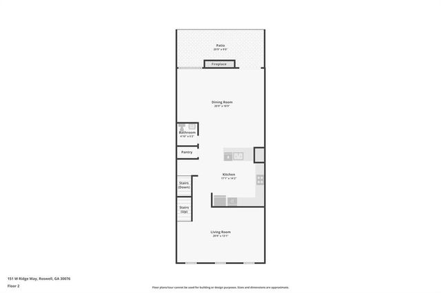 151 W Ridge Way, Roswell, GA 30076