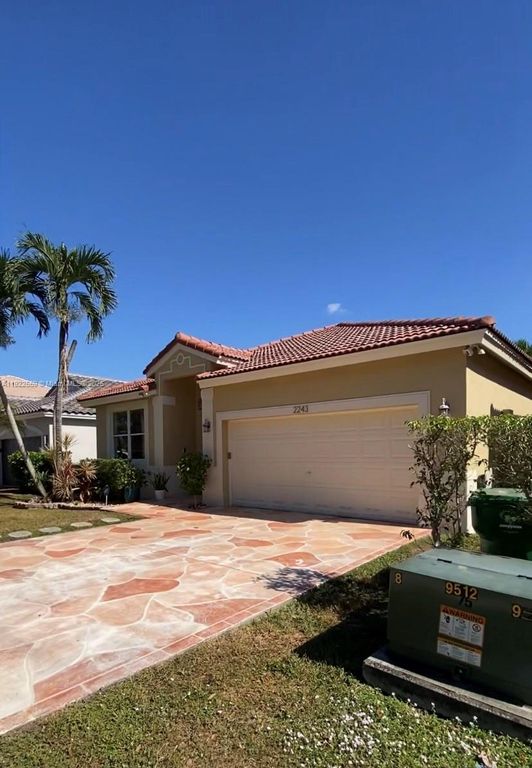 Image 2 of property listing at 2243 SW 134th Ave, Miramar, FL 33027