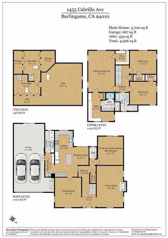 1455 Cabrillo Avenue, Burlingame, CA 94010
