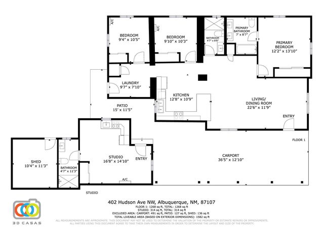 402 Hudson Avenue NW, Albuquerque, NM 87107