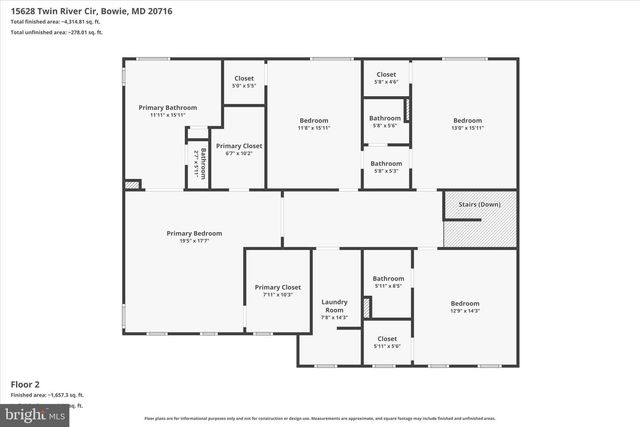 15628 TWIN RIVER CIR, Bowie, MD 20716