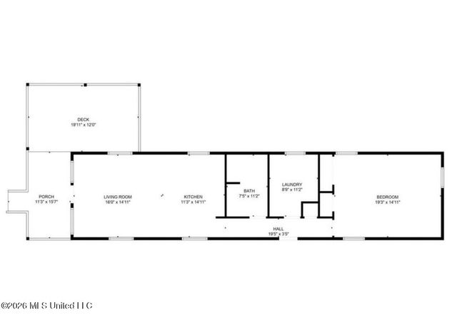1058 E Broadwater Road, Byram, MS 39212