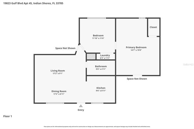 19823 GULF BOULEVARD 45, Indian Shores, FL 33785