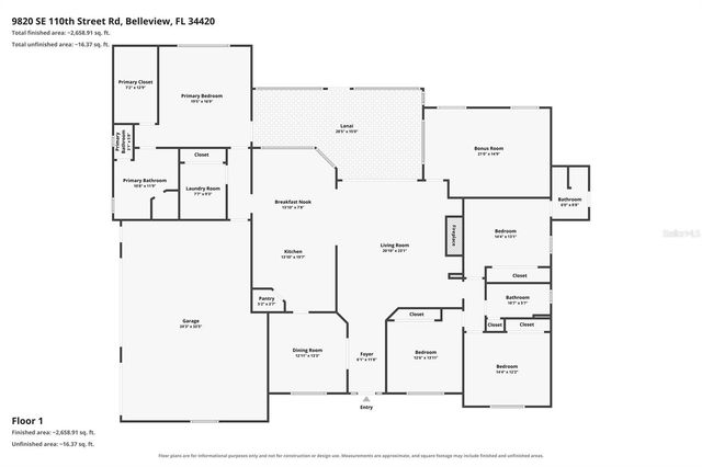 9820 SE 110TH STREET ROAD, Belleview, FL 34420