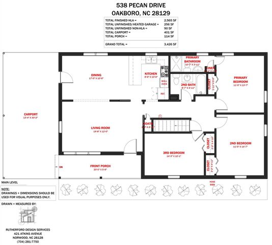 538 Pecan Drive, Oakboro, NC 28129