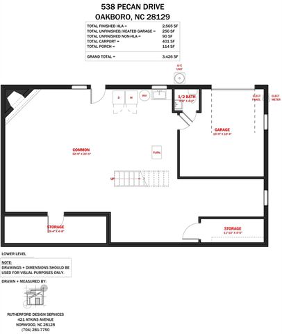 538 Pecan Drive, Oakboro, NC 28129
