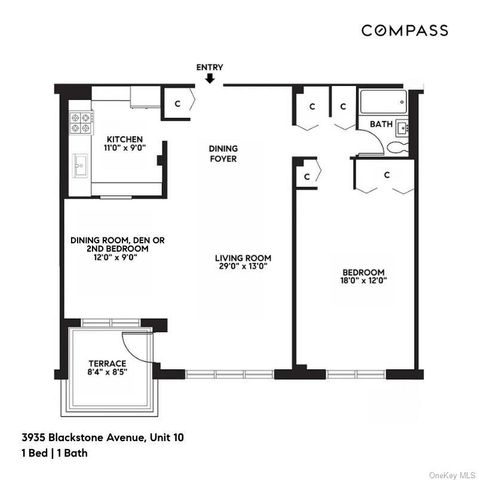 3935 Blackstone Avenue 10D, Bronx, NY 10471