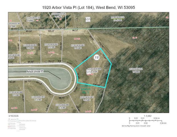 1920 Arbor Vista PLACE, West Bend, WI 53095