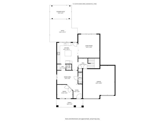 112 Scotch Moss Drive, Advance, NC 27006