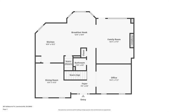 381 Ashbourne Trail, Lawrenceville, GA 30043