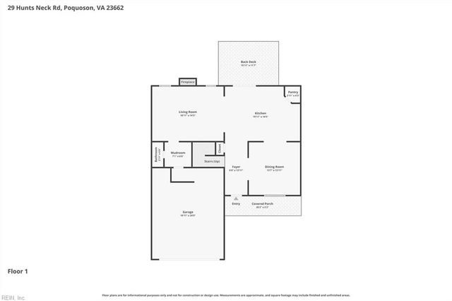 29 Hunts Neck RD, Poquoson, VA 23662