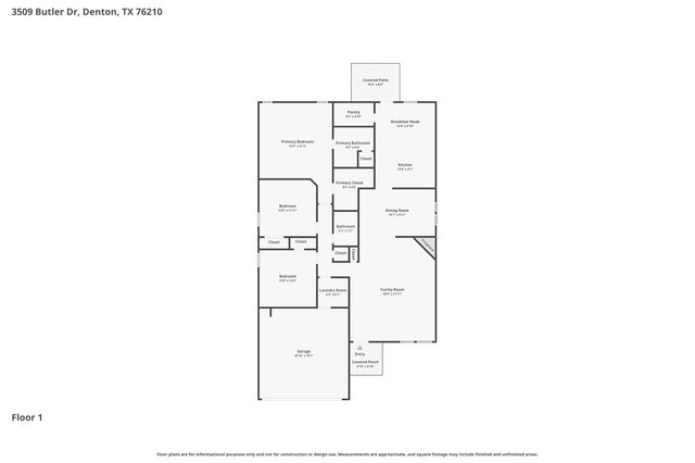 3509 Butler Drive, Denton, TX 76210