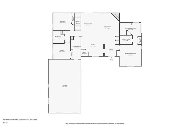 N5187 Union Hill ROAD, Oconomowoc, WI 53066