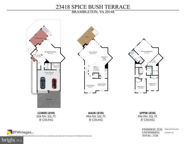 23418 SPICE BUSH TER, Brambleton, VA 20148