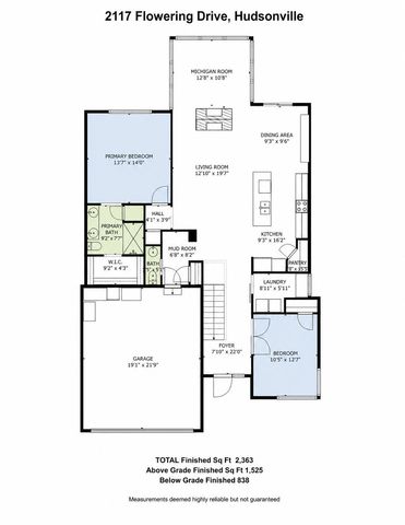 2117 Flowering Drive, Hudsonville, MI 49426