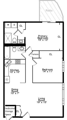 1820 W Surrey Park Lane 1B, Arlington Heights, IL 60005