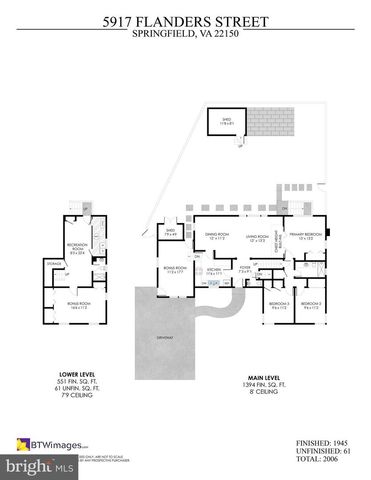 5917 FLANDERS ST, Springfield, VA 22150