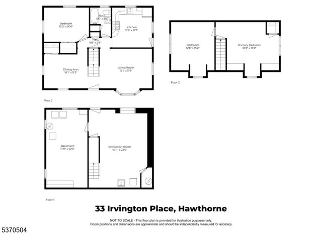 33 Irvington Pl, Hawthorne Boro, NJ 07506