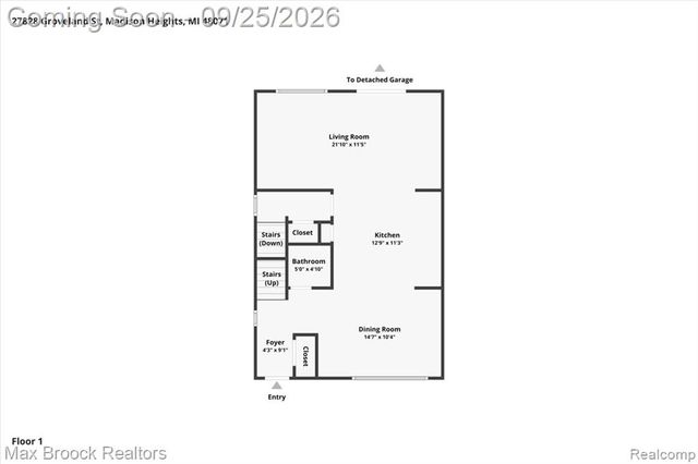 27828 Groveland Street, Madison Heights, MI 48071
