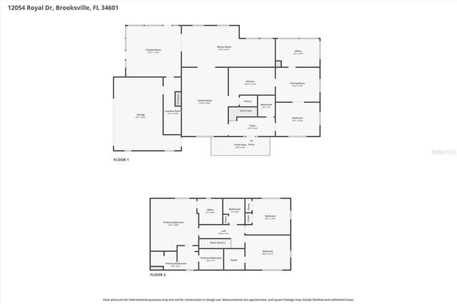 12054 ROYAL DRIVE, Brooksville, FL 34601