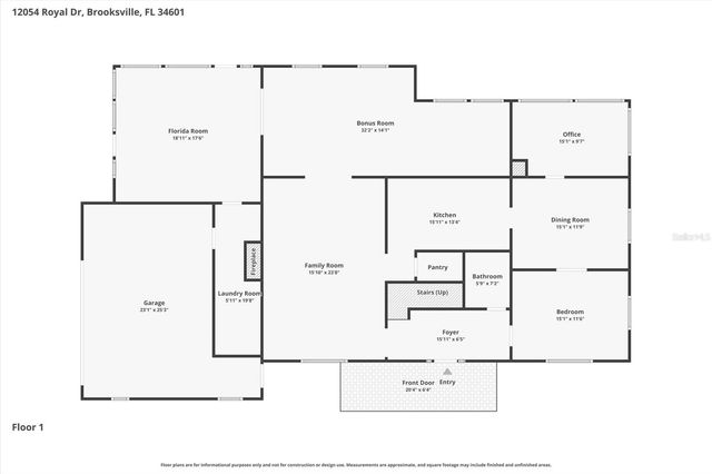 12054 ROYAL DRIVE, Brooksville, FL 34601