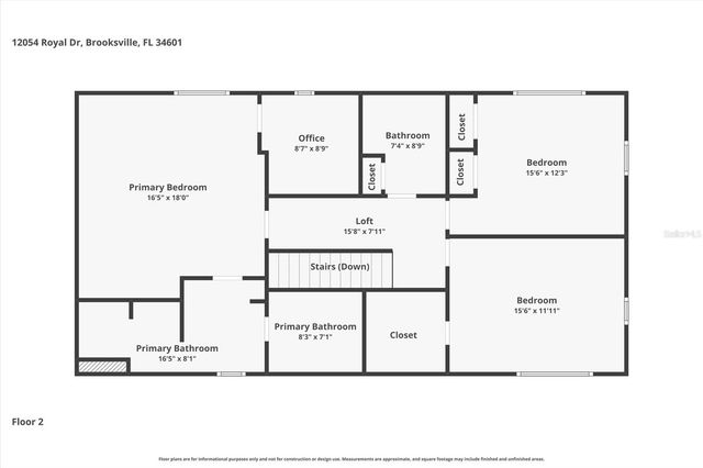 12054 ROYAL DRIVE, Brooksville, FL 34601