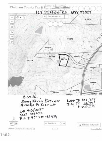 163 Sexton Road, Apex, NC 27523