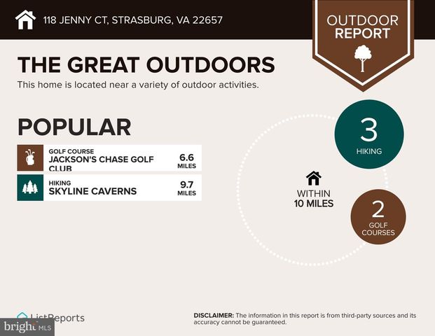 118 JENNY CT, Strasburg, VA 22657
