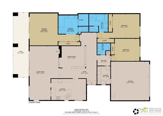 39 Mirage Cove Drive, Rancho Mirage, CA 92270