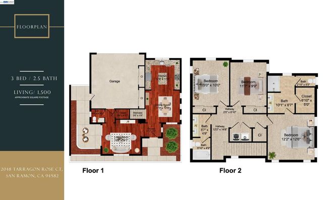 2048 Tarragon Rose Ct, San Ramon, CA 94582