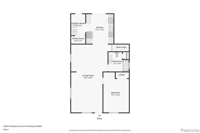 24784 Trombley Street, Harrison Twp, MI 48045