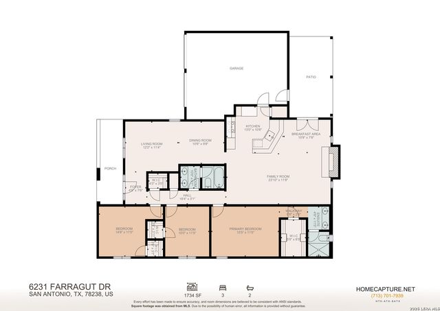 6231 Farragut Dr, San Antonio, TX 78238