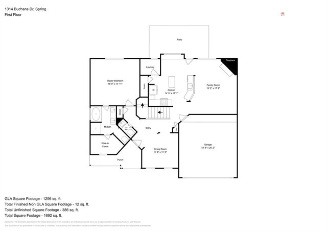 1314 Buchans Drive, Spring, TX 77386