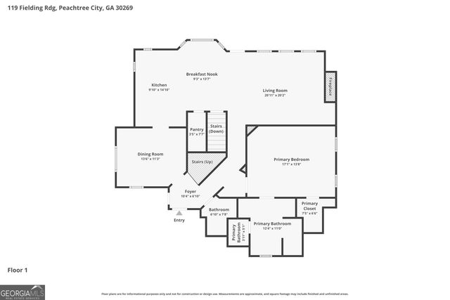 119 Fielding Ridge, Peachtree City, GA 30269