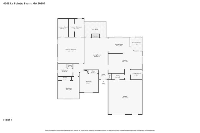 4668 La Pointe, Evans, GA 30809