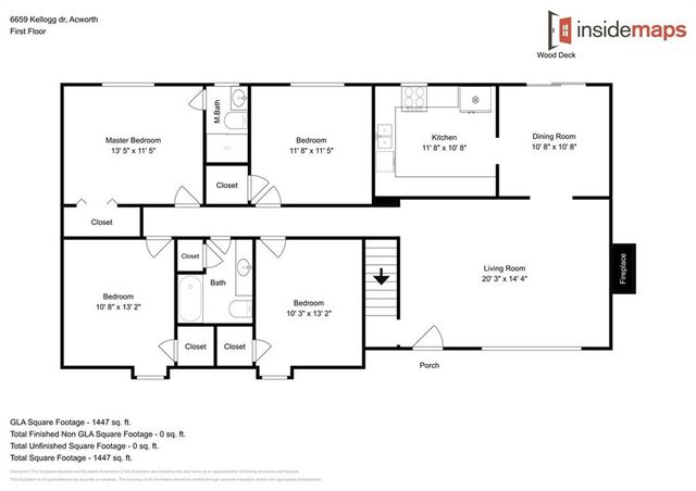6659 Kellogg Drive, Acworth, GA 30102
