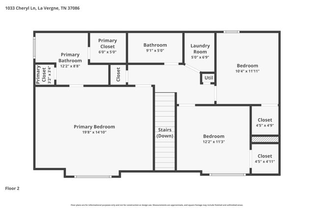 1033 Cheryl Ln, La Vergne, TN 37086
