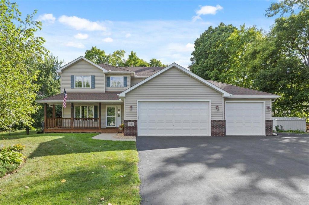 8549 Woodland Curve, Saint Bonifacius, MN 55375 — exterior