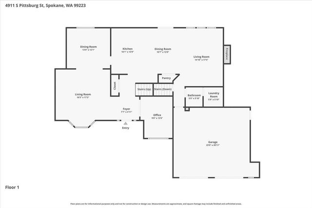 4911 S Pittsburg St, Spokane, WA 99223