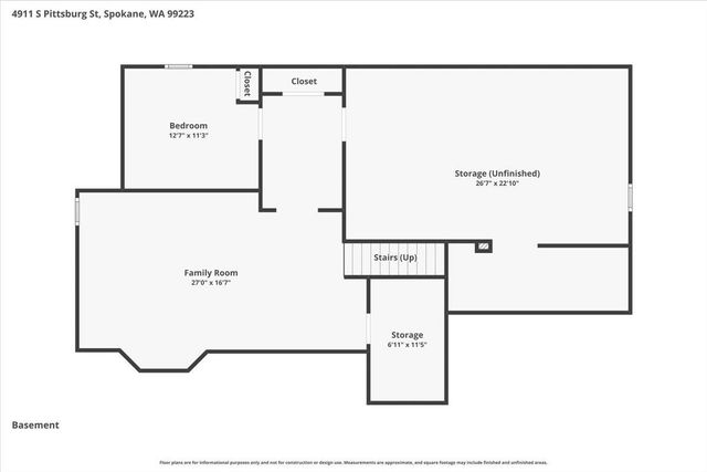 4911 S Pittsburg St, Spokane, WA 99223